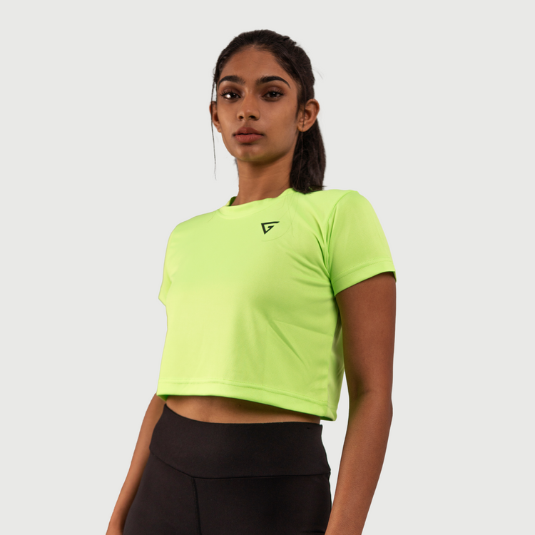 NEON GREEN CROPTOP