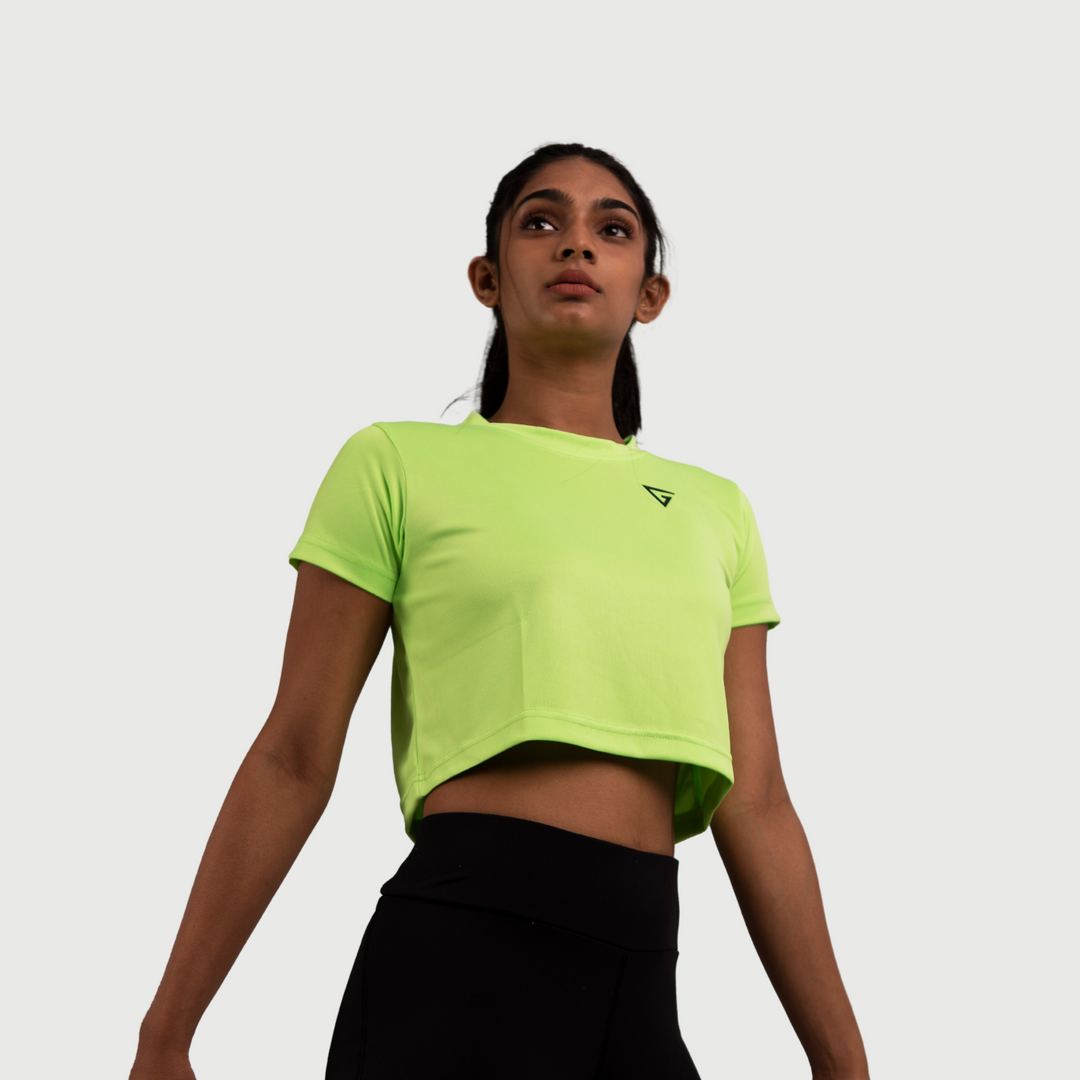 NEON GREEN CROPTOP