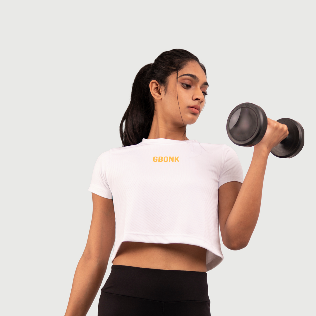 WHITE CROPTOP