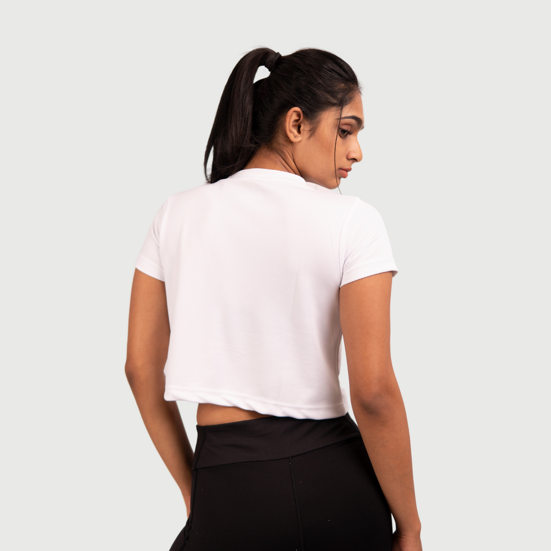 WHITE CROPTOP