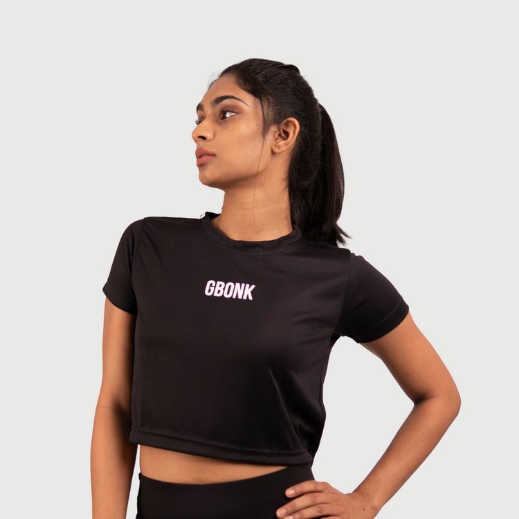 BLACK CROPTOP