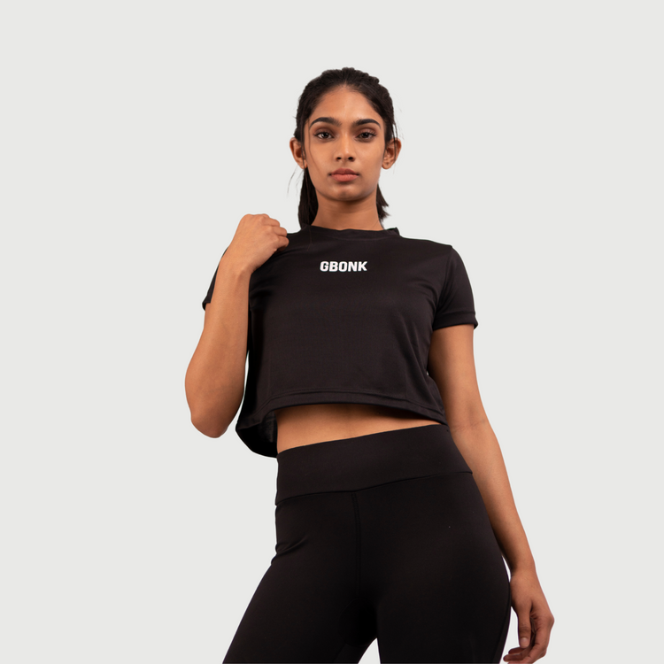 BLACK CROPTOP